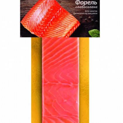 Форель слабосоленая 130 г