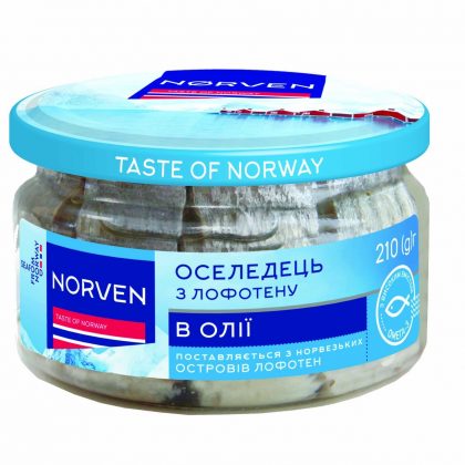 Сельдь в масле 210г