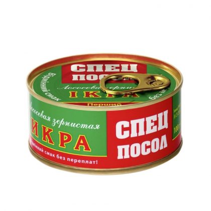 Икра лососевая СПЕЦПОСОЛ 100 г