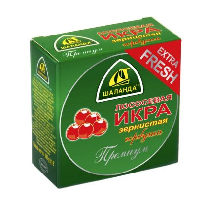 Икра лососевая Шаланда Премиум горбуша 100г